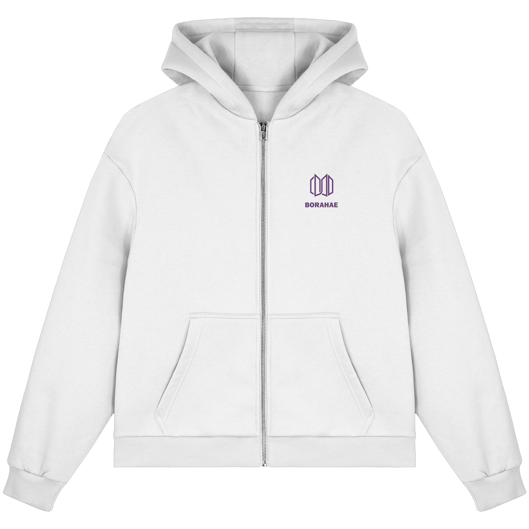 BTS Borahae 7 - Fluffy Boxcut Zipper - SeoulMate