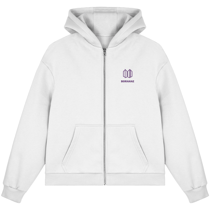 BTS Borahae 7 - Fluffy Boxcut Zipper - SeoulMate