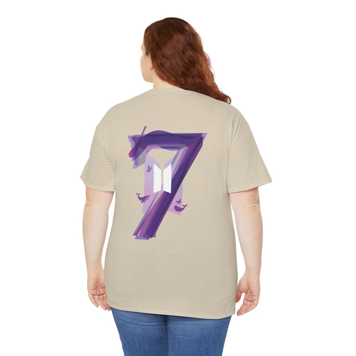 BTS Borahae "7" T-Shirt – I Purple You Army Shirt - SeoulMate