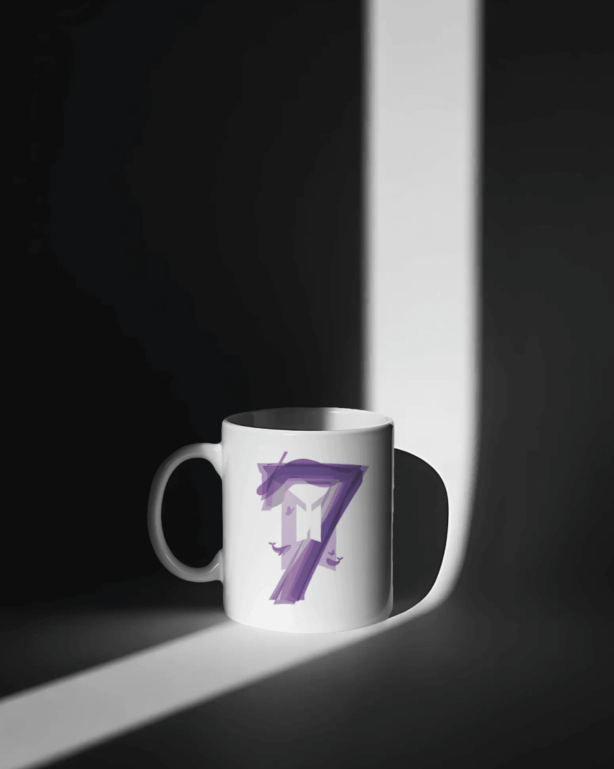 BTS Borahae "7" Tasse – I Purple You Army Tasse - SeoulMate