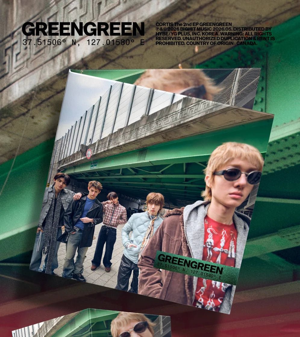 CORTIS - The 2nd EP GREENGREEN (Vinyl) - SeoulMate
