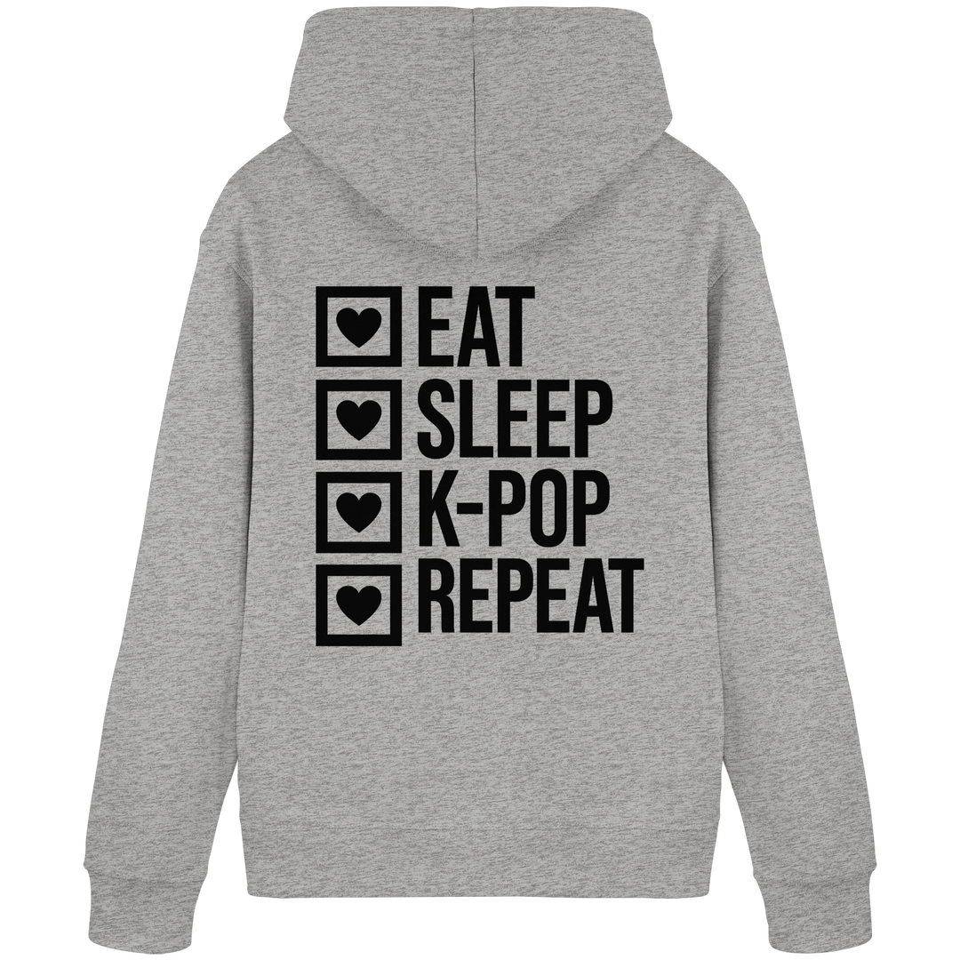 Eat, Sleep, K - Pop, Repeat - Hoodie - Unisex Kapuzenpullover für K - Pop - Fans - SeoulMate