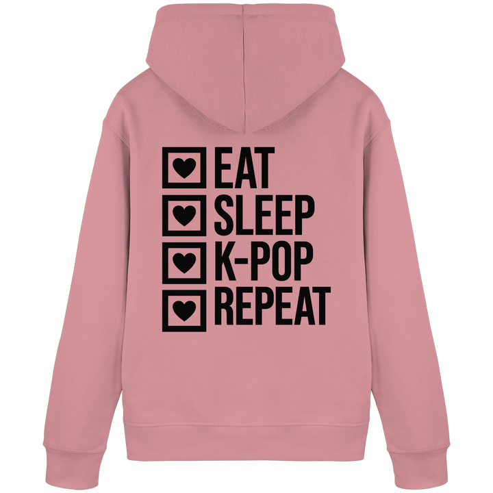 Eat, Sleep, K - Pop, Repeat - Hoodie - Unisex Kapuzenpullover für K - Pop - Fans - SeoulMate