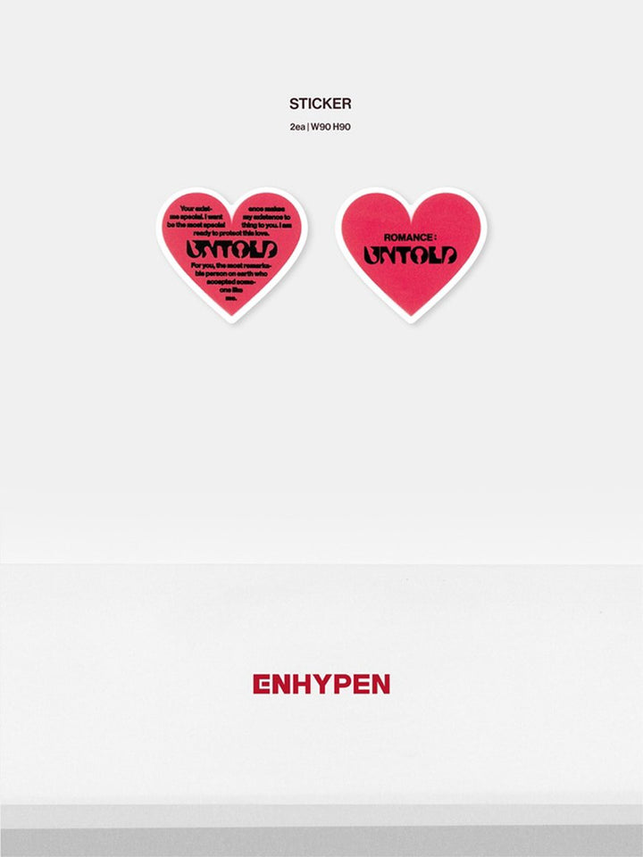 ENHYPEN - ROMANCE: UNTOLD - 2nd Studio Album (LP Ver.) - Seoul - Mate