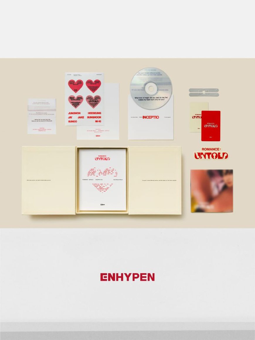 ENHYPEN - ROMANCE: UNTOLD - 2nd Studio Album (Standard Ver.) - Seoul - Mate