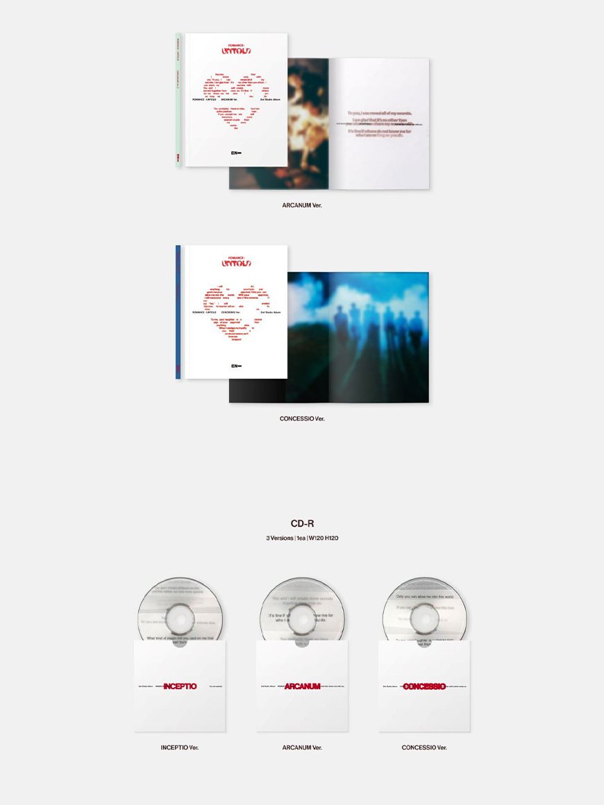 ENHYPEN - ROMANCE: UNTOLD - 2nd Studio Album (Standard Ver