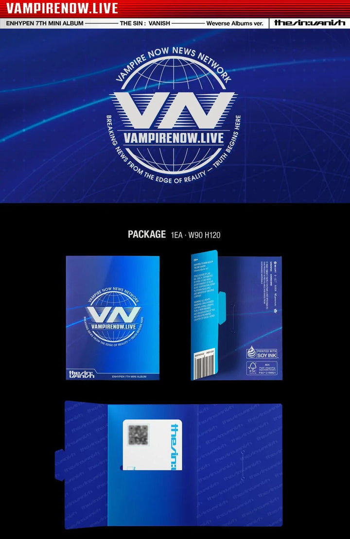 ENHYPEN - THE SIN : VANISH (Weverse Albums ver.) - SeoulMate
