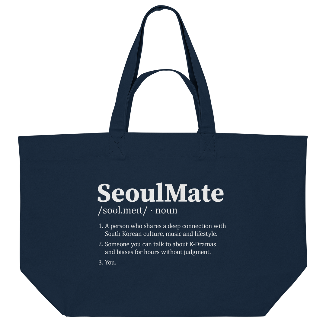 K-(Pop)-Fan Organic Shopping Bag "SeoulMate"