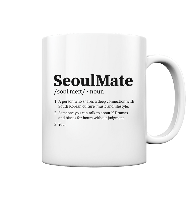 K-(Pop)-Fan Kaffeetasse "SeoulMate"