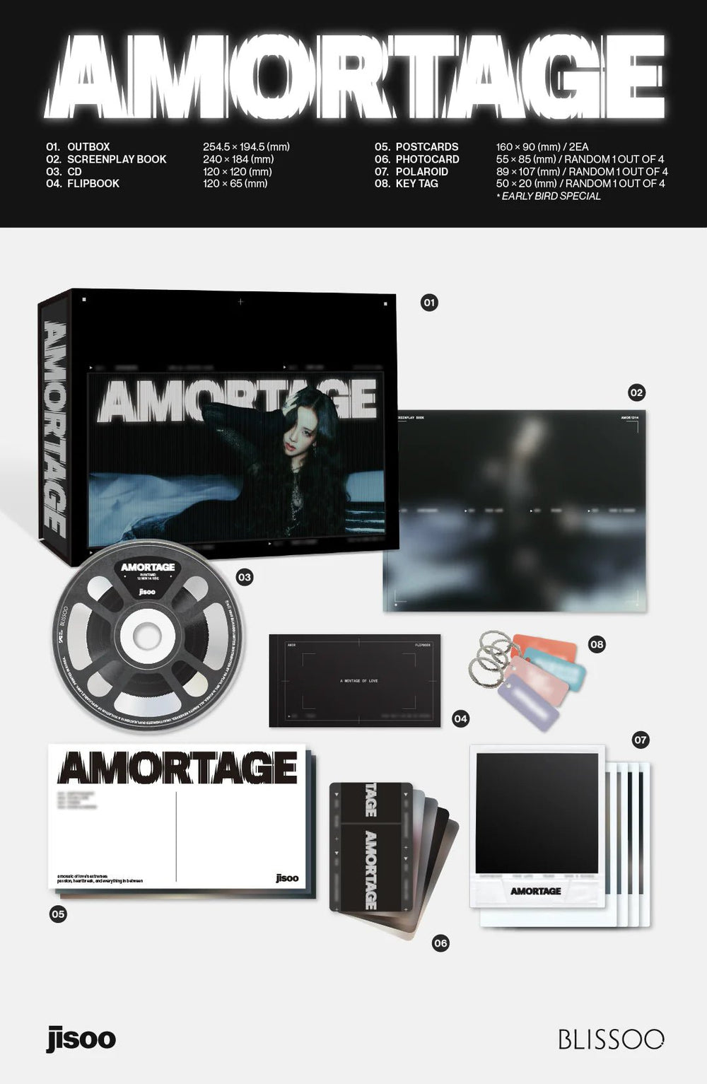 Jisoo (Blackpink) - AMORTAGE Exclusive Edition - Seoul - Mate