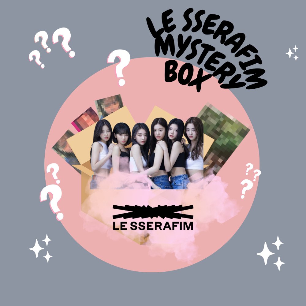 Le Sserafim Mystery Fan Box - Seoul - Mate