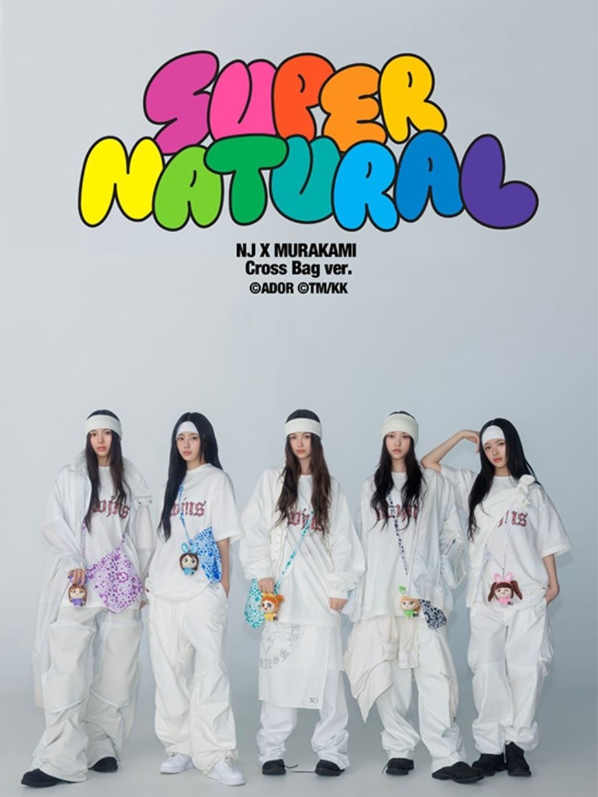 NewJeans - Supernatural - NJ X MURAKAMI (Cross Bag Ver.) + Apple Music POB - Seoul-Mate