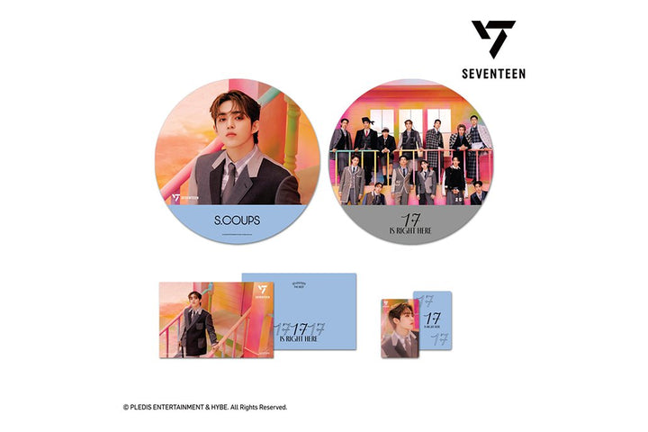 SEVENTEEN - 17 IS RIGHT HERE MD - Mini Poster & Image Picket Package - Seoul - Mate