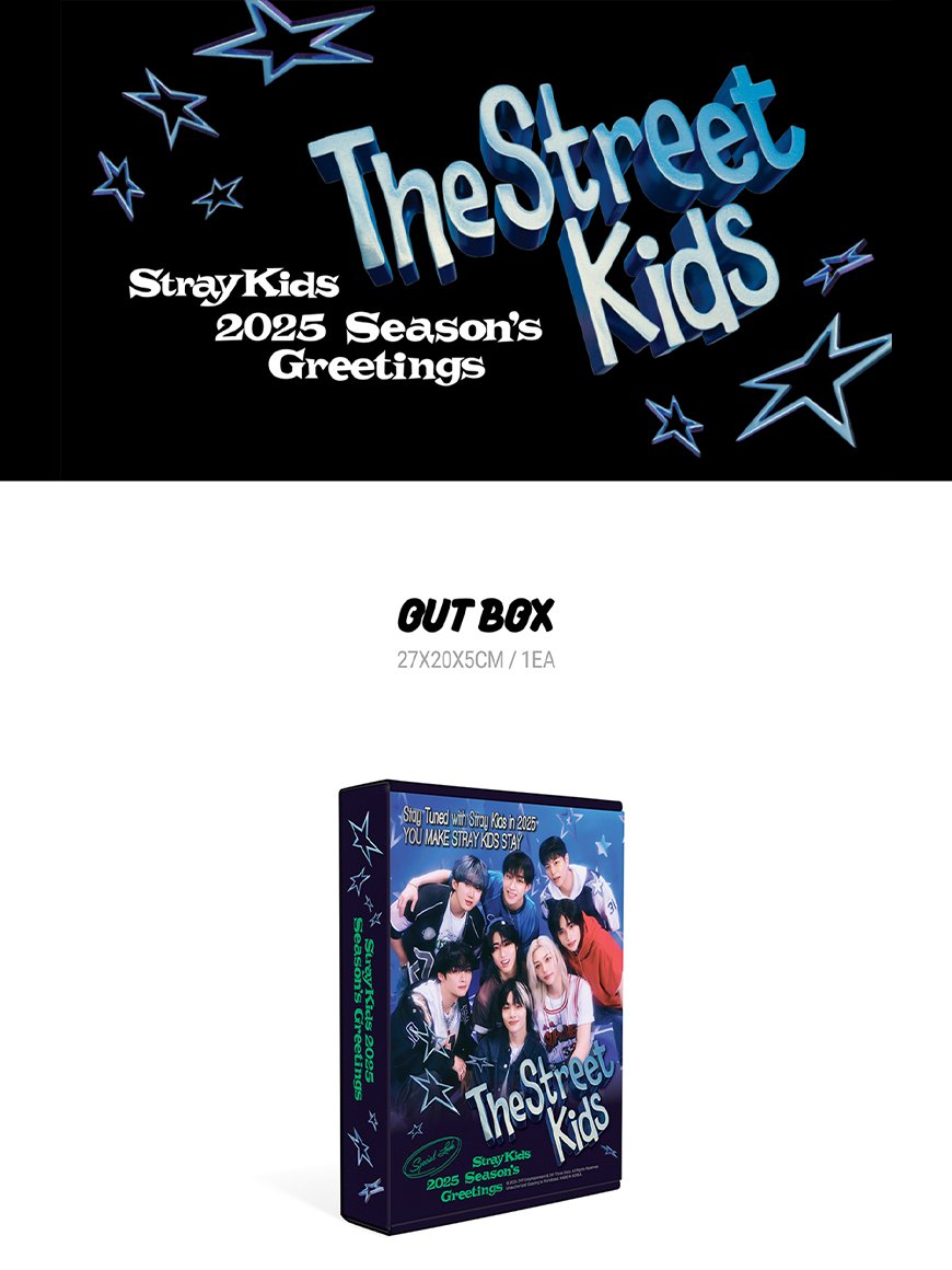 Stray Kids - 2025 - The Street Kids - Season’s Greetings (+ POB) - Seoul - Mate