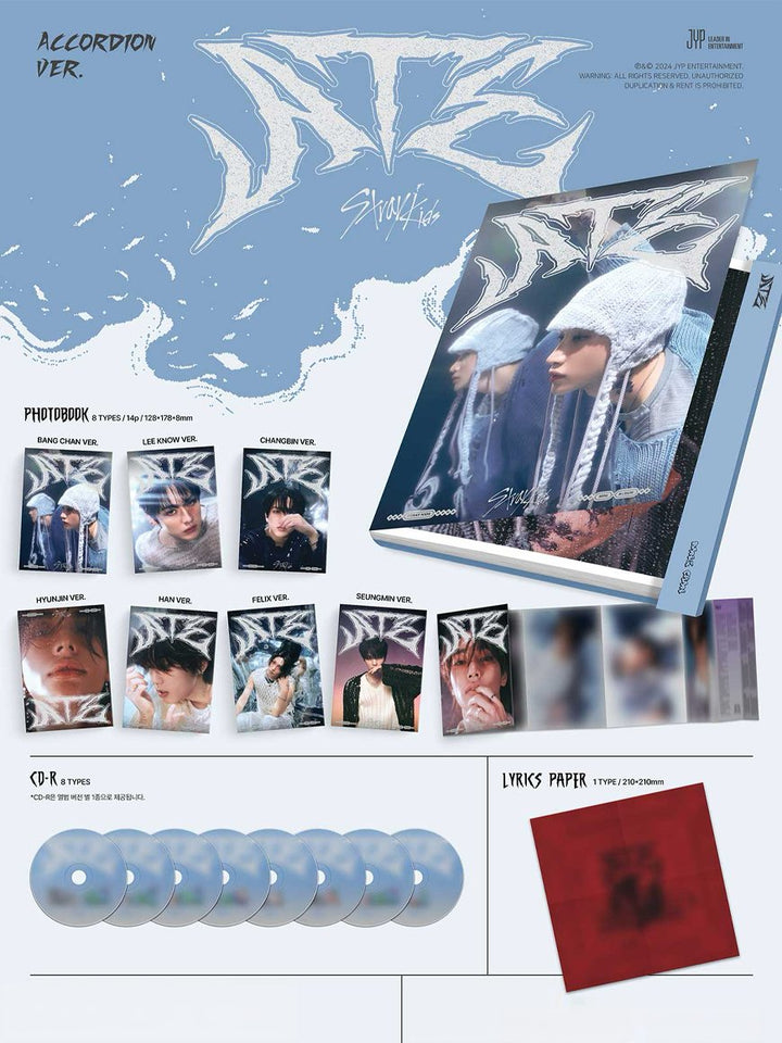 Stray Kids - ATE (Accordion Ver.) + Soundwave Photocard - Seoul - Mate