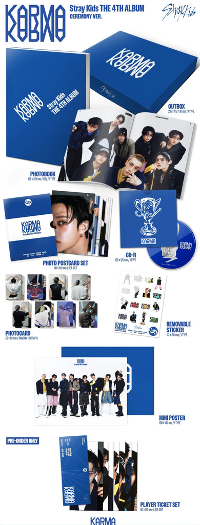 Stray Kids - KARMA - 4th Full Album (Standard Ver.) – SeoulMate