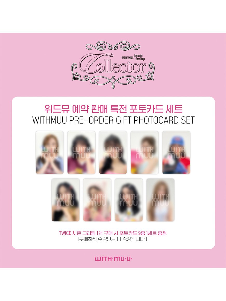 TWICE - 2025 - Collector - Season’s Greetings (+ POB) - Seoul - Mate