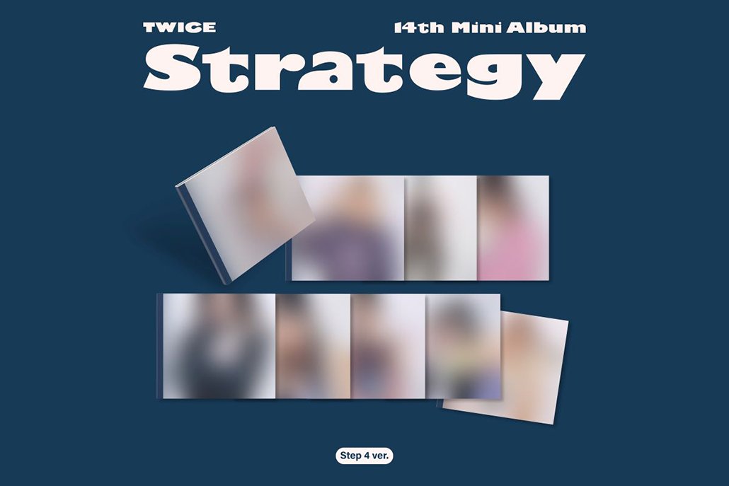 TWICE - STRATEGY - 14th Mini Album (Step 4 Ver.) (+POB) - Seoul - Mate