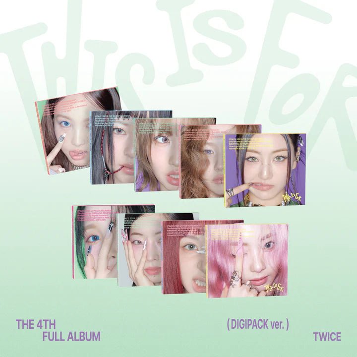 Twice - This Is For (4th Full Album) Digipack Ver. - SeoulMate
