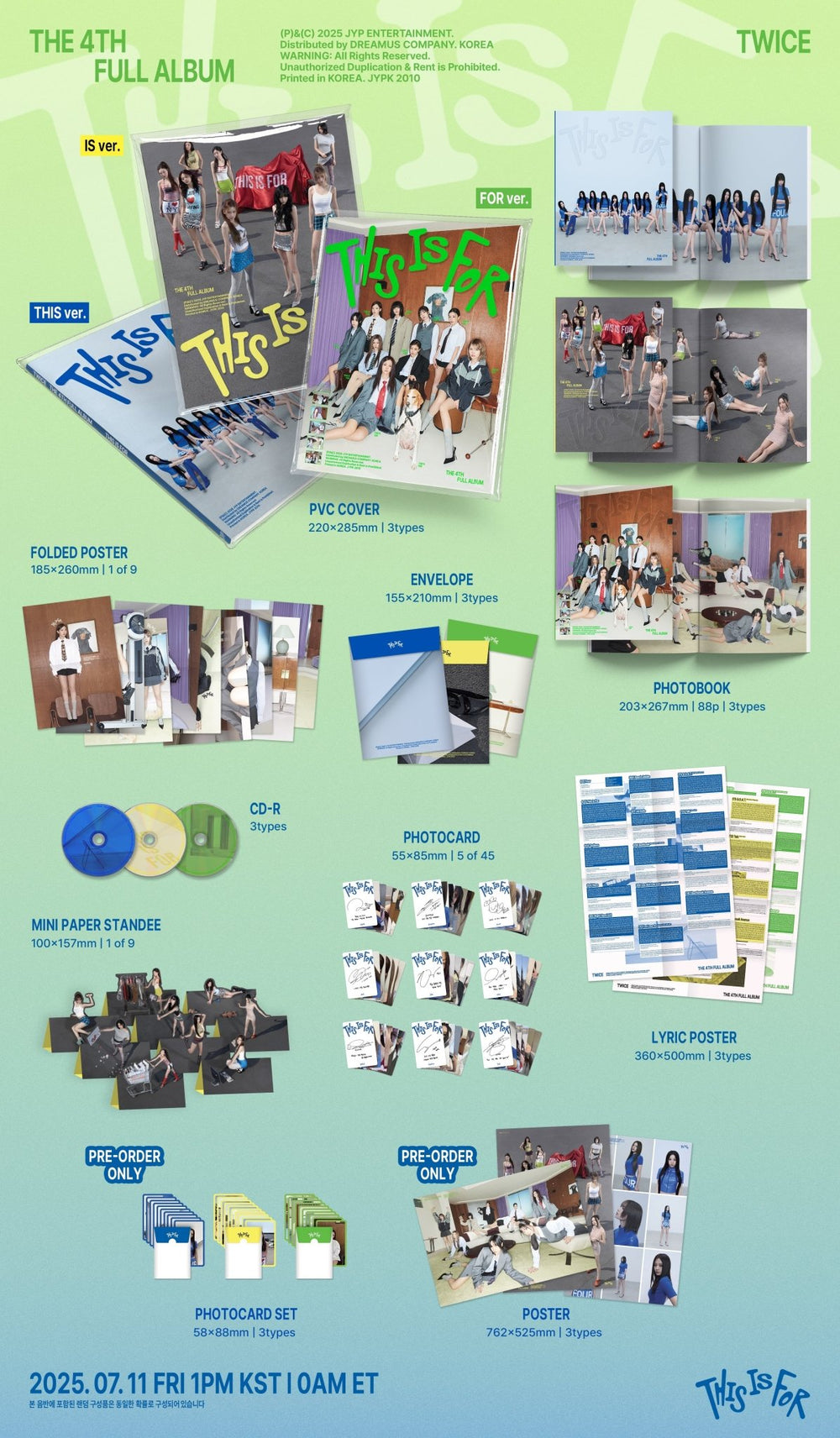 Twice - This Is For (4th Full Album) Standard Ver. - SeoulMate