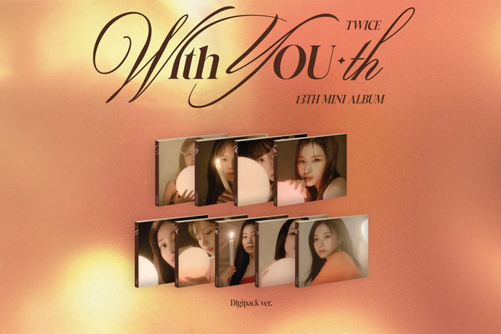 TWICE - With YOU - th DIGIPACK Ver. (13th Mini - Album) - Seoul - Mate