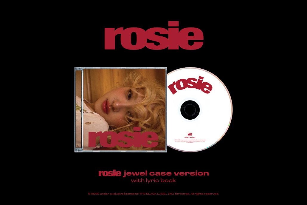 (YG POB) Rosé (BLACKPINK) - rosie (1st Studio Album) (Jewel Ver.) - Seoul - Mate