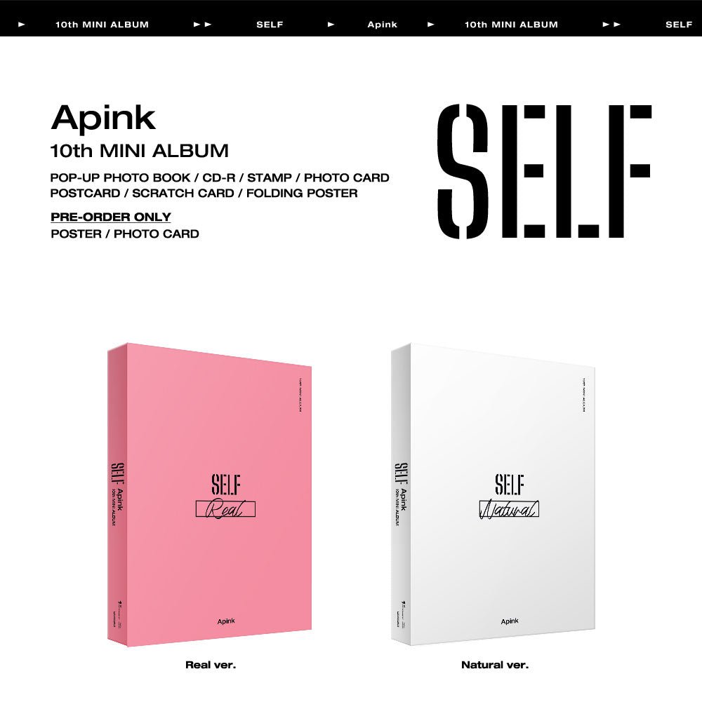 Apink – SELF (10th Mini-Album) [PRE-ORDER] - Seoul-Mate