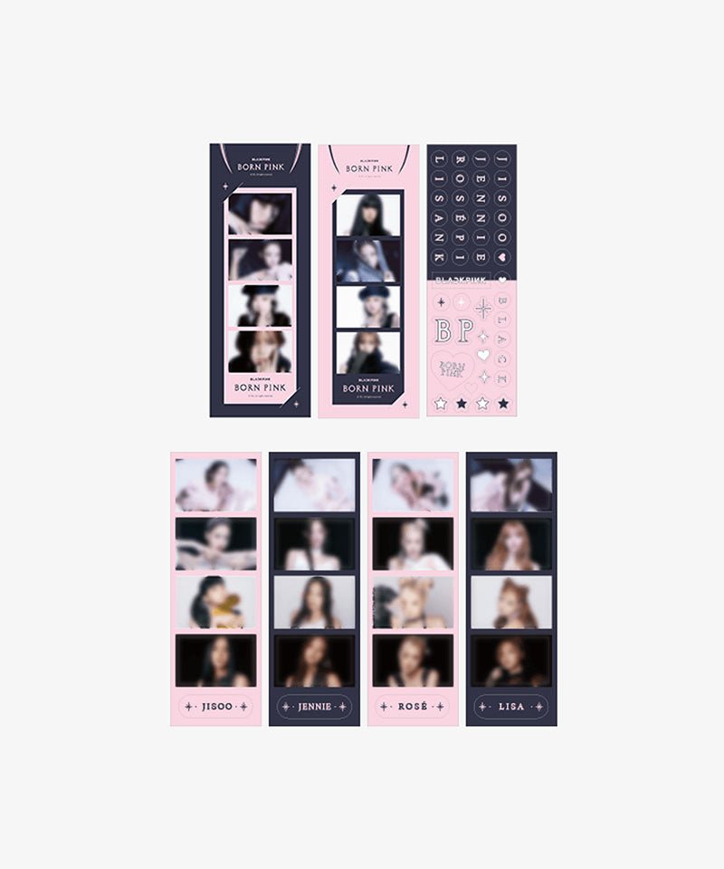 Blackpink - 4-CUT Photo Set + Sticker - Seoul-Mate