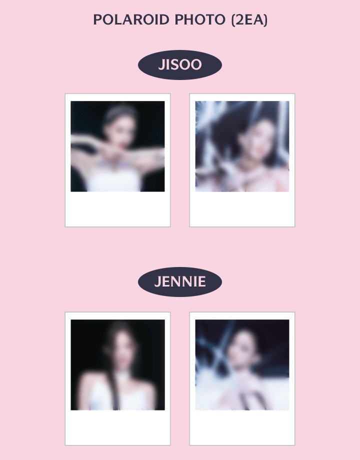 Blackpink - Polaroid Photo + Sticker Set - Seoul-Mate