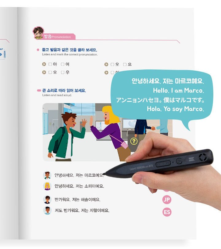 BTS - Learn! Korean with BTS (inkl. Speaking Pen) - Seoul-Mate