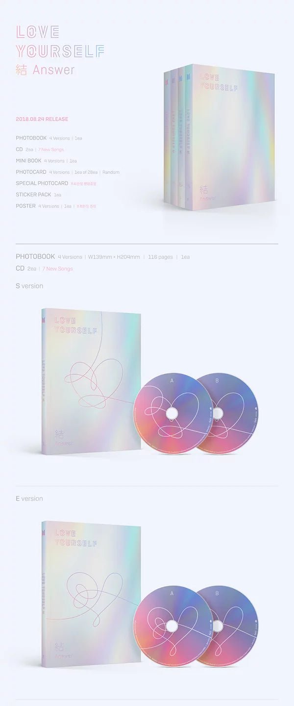 BTS - LOVE YOURSELF 結 'Answer' (Compilation Album Vol. 03) - Seoul-Mate