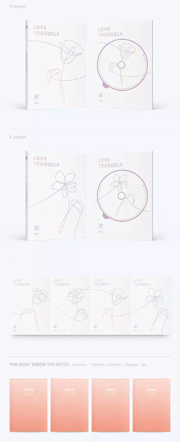 BTS - LOVE YOURSELF 承 'Her' (5th Mini-Album) - Seoul-Mate