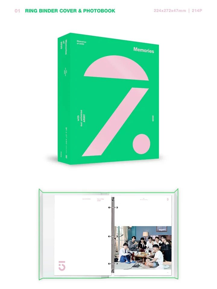 BTS - Memories of 2020 Neuauflage [7 DVD-Set] - Seoul-Mate