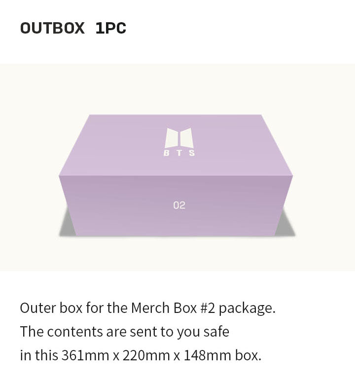 BTS merch box good 2