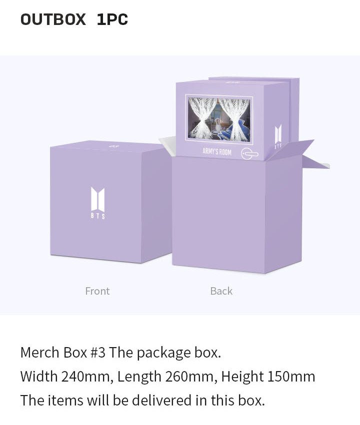 BTS - Army Membership Merch Box #03 – SeoulMate BTS - Army Membership Merch Box #03 – SeoulMate