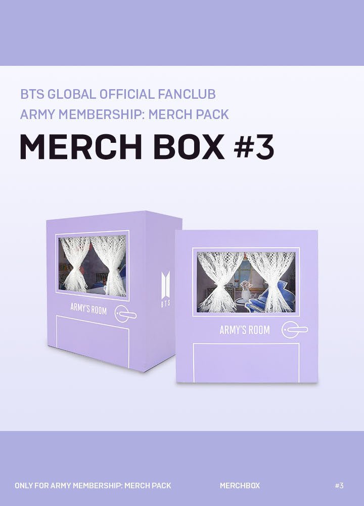 BTS MERCH BOX 3点セット #1,#2,#3 BTS - Army Membership Merch Box #03 – SeoulMate