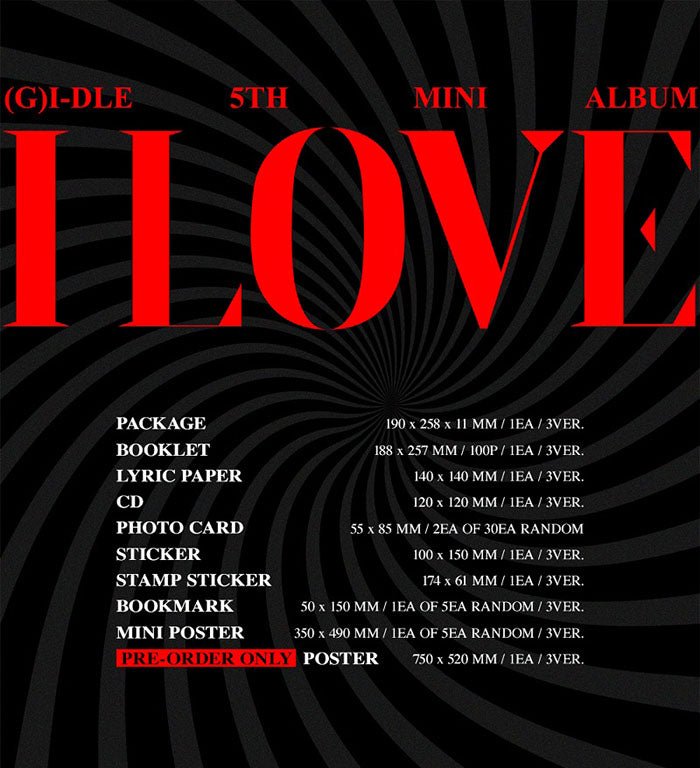 (G)I-DLE - I LOVE (5th Mini-Album) - Seoul-Mate