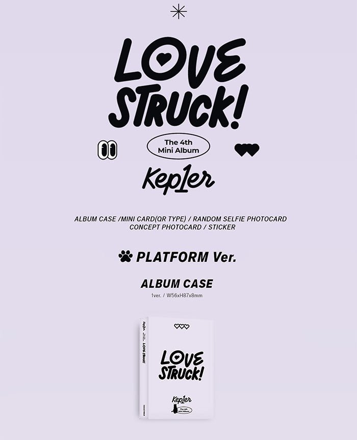 Kep1er - LOVESTRUCK! (4th Mini-Album) Platform Ver. - Seoul-Mate