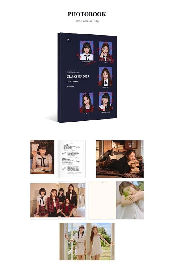 LE SSERAFIM - LE SSERAFIM シーグリ Class of 2023 LE SSERAFIM - 2023 SEASON'S GREETINGS CLASS OF 2023 INSTANT