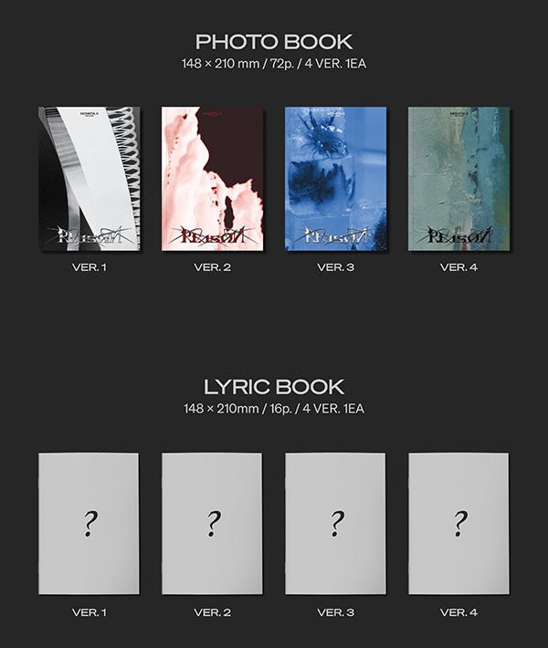 MONSTA X - REASON (12th Mini Album) – SeoulMate
