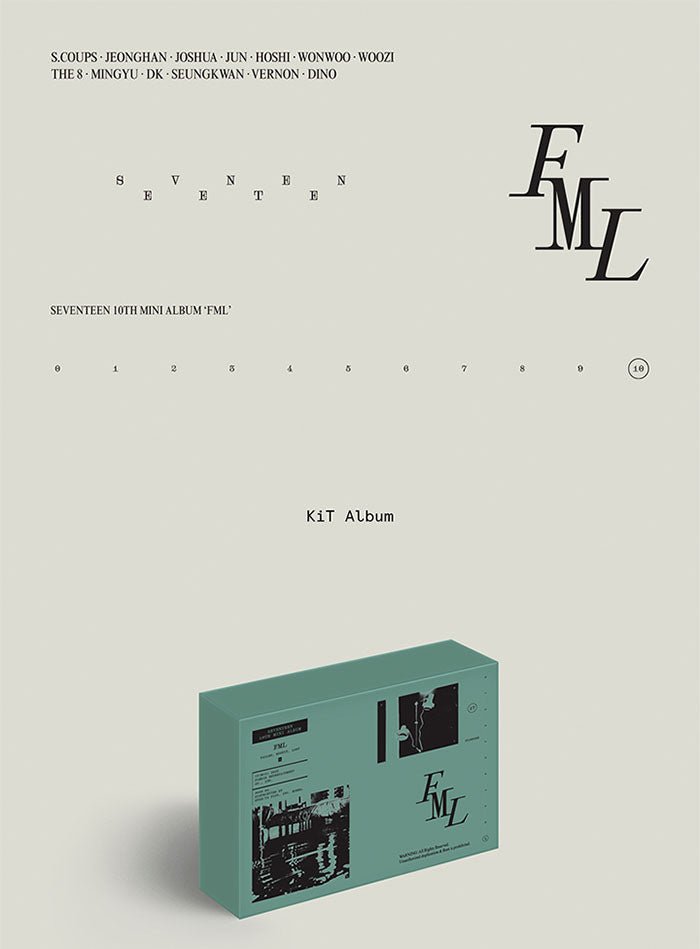 SEVENTEEN - FML (10th Mini-Album) KiT Ver. - Seoul-Mate