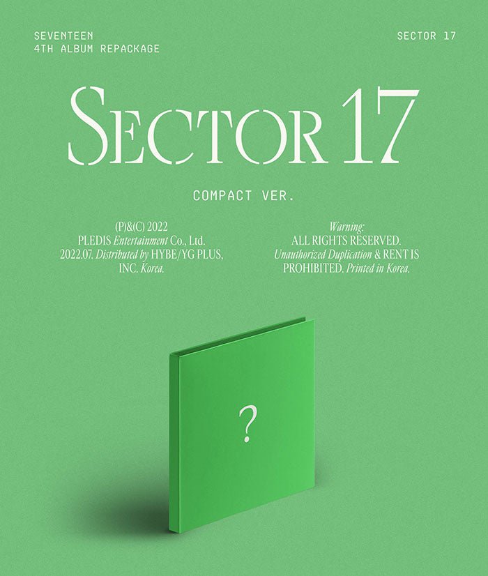 SEVENTEEN - SECTOR 17 (Compact Ver.) (4th Album Repackage)