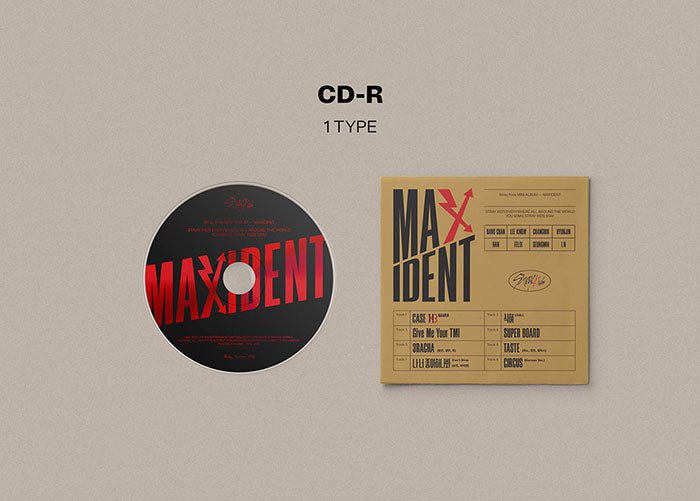 K-POP Stray Kids - MAXIDENT (CASE Ver.)