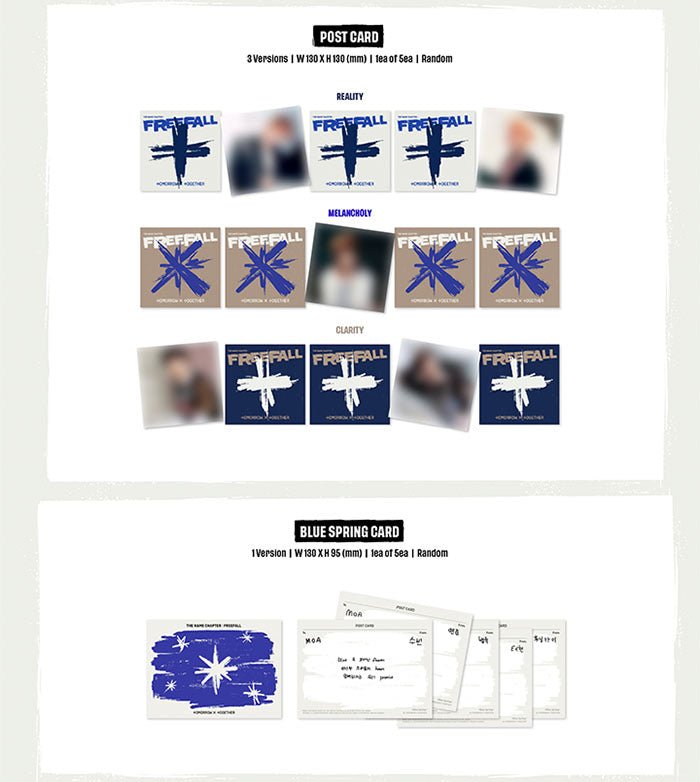 Txt Album 2) Sealed TXT Signed Albums - The Name Chapter