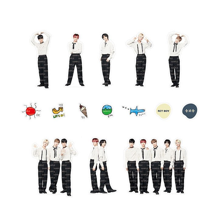 TXT (Tomorrow X Together) Act: Boy Seoul Sticker Set – Seoul-Mate