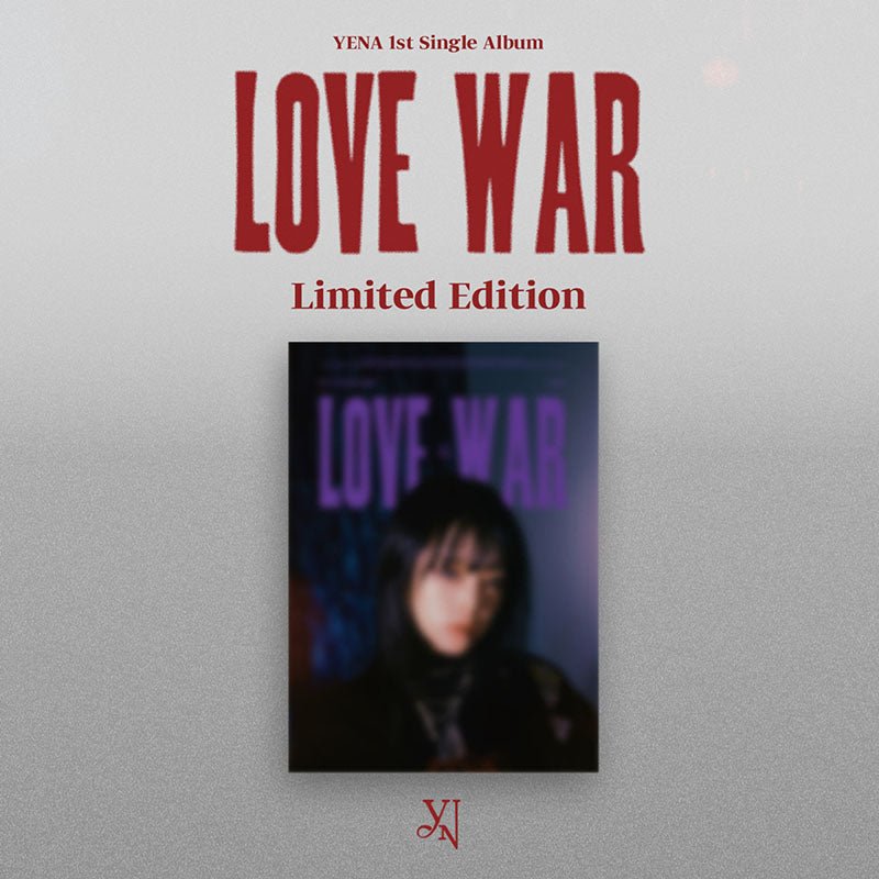 YENA - Love War Limited Edition (1st Single Album) - Seoul-Mate